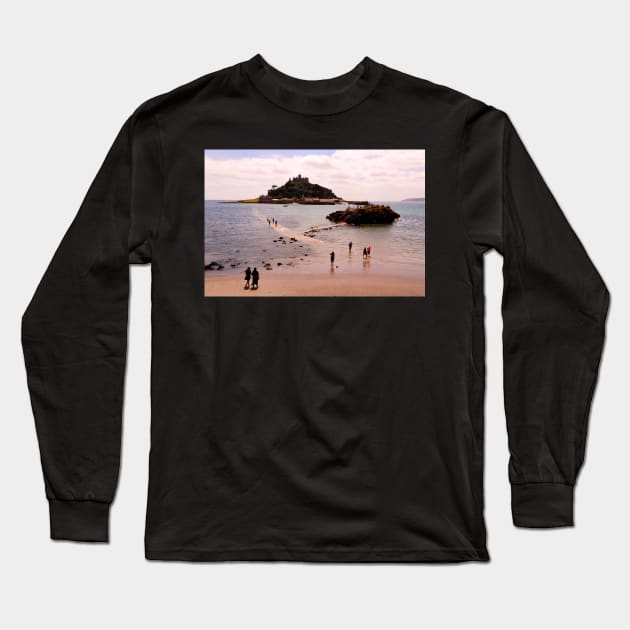 St Michaels Mount Long Sleeve T-Shirt by jwwallace